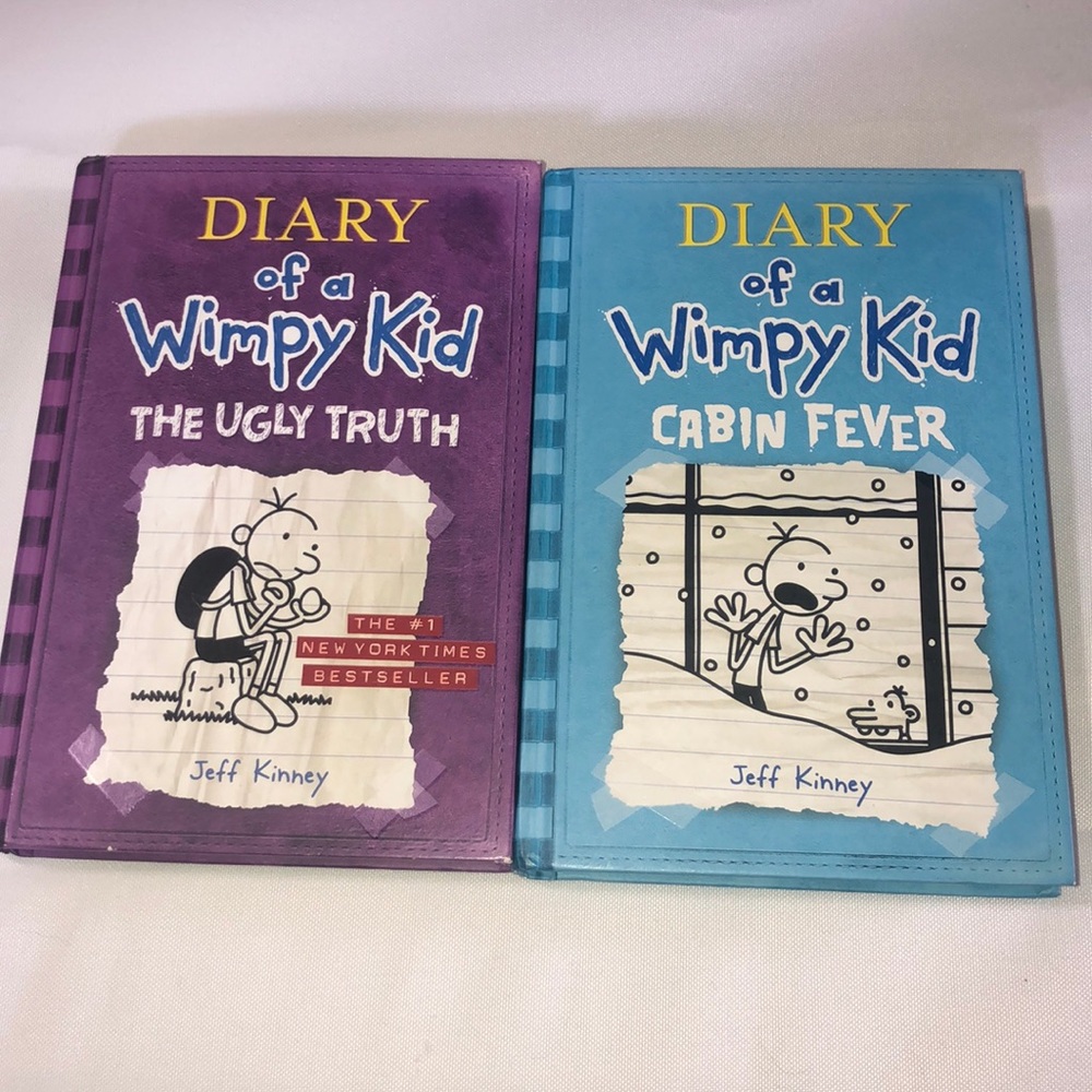 Diary of a Wimpy Kids Books # 5 & # 6 Hardcover